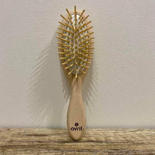 Brosse à cheveux en bois de hêtre – Avril