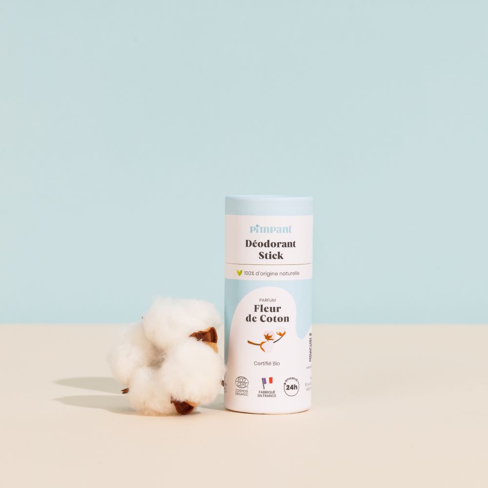 Déodorant stick fleur de coton – Pimpant