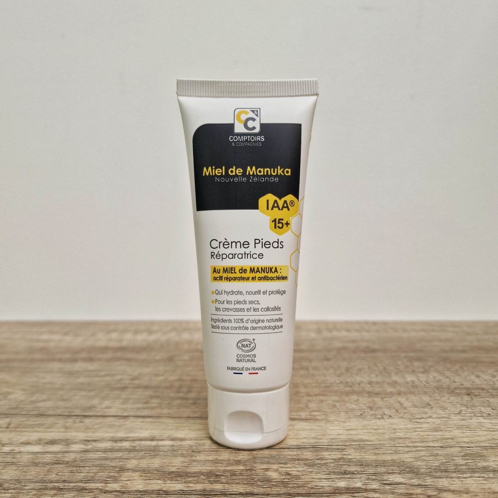 Crème pieds réparatrice au miel de manuka – Comptoirs des compagnies