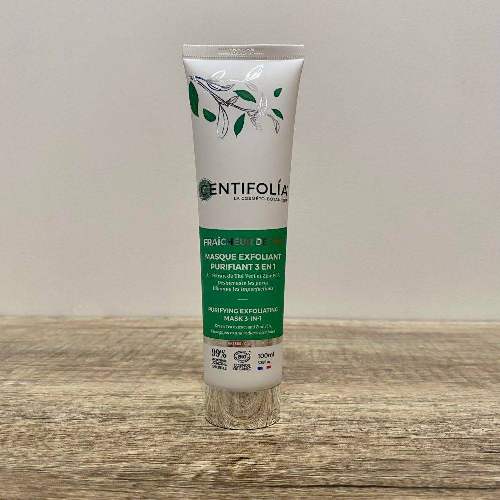 Masque exfoliant purifiant 3en1 – Centifolia