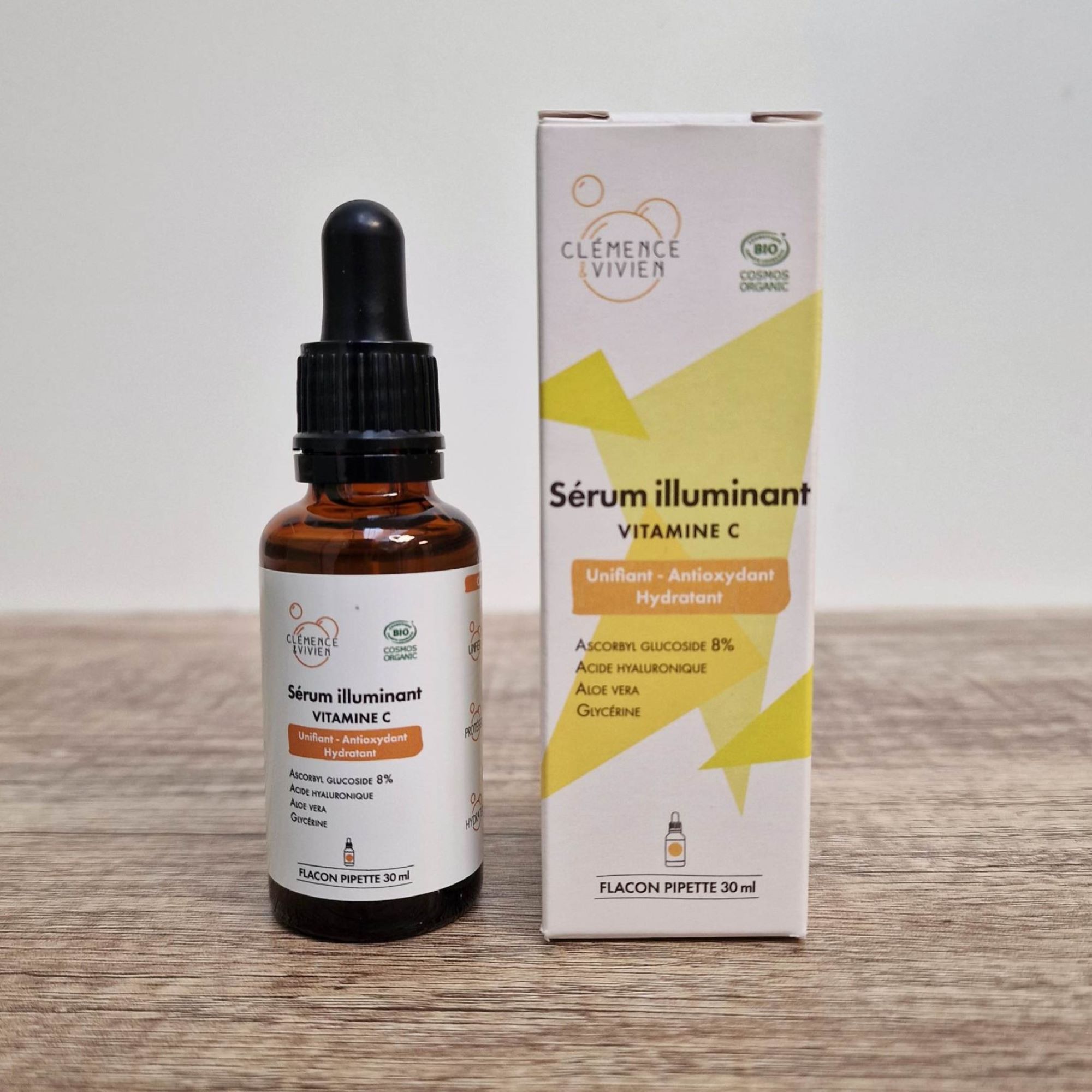 Sérum illuminant à la vitamine C – Clémence & Vivien