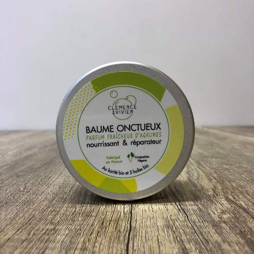 Baume multiusages fraîcheur d’agrumes – Clémence & Vivien