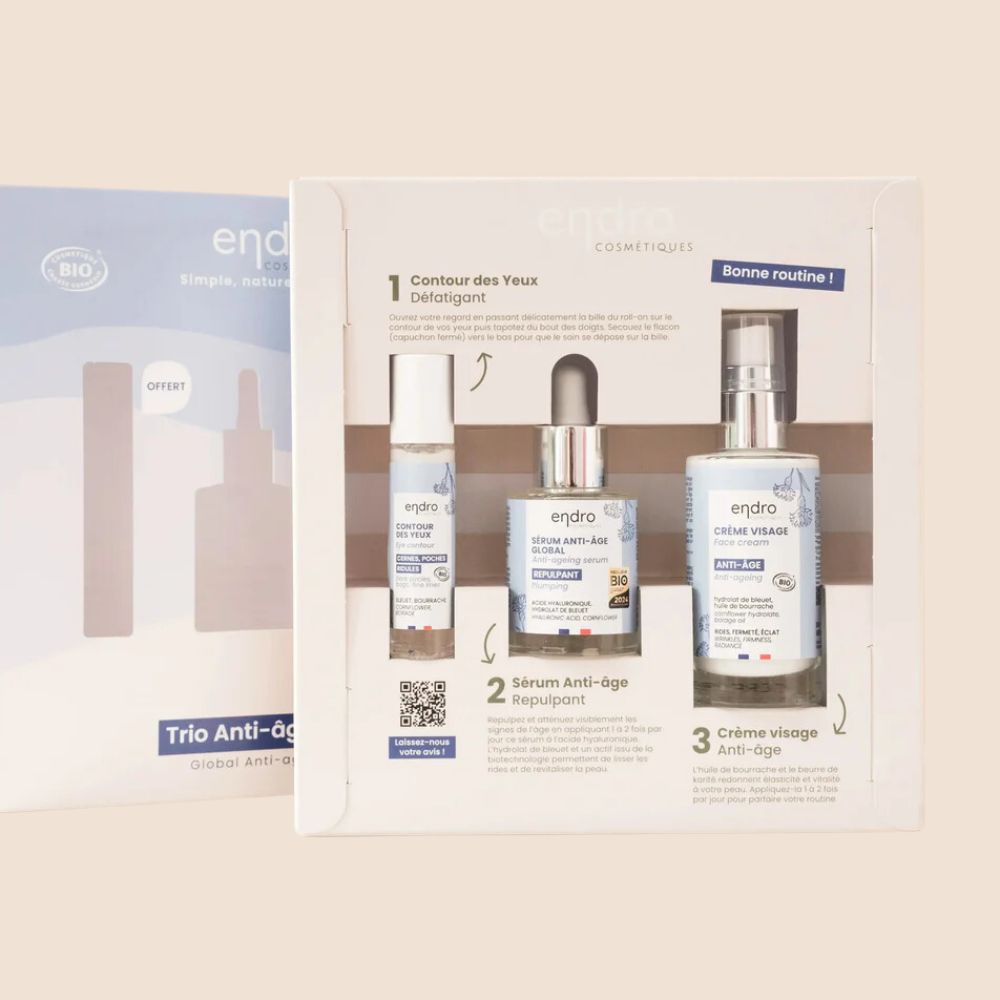Coffret Trio Anti-Âge Global – Endro