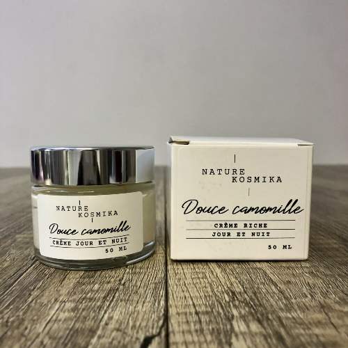 Crème riche à la camomille – Nature Kosmika