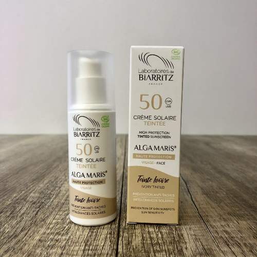 Crème teintée SPF50