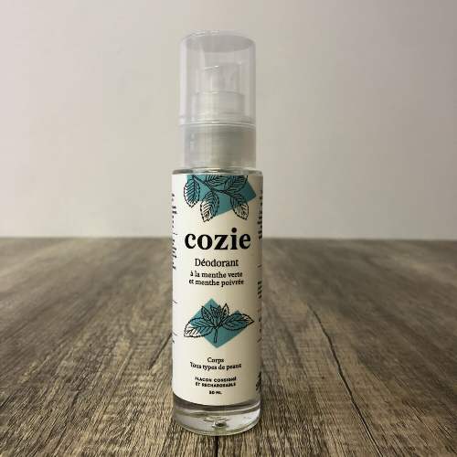Déodorant spray à la menthe poivrée – Cozie
