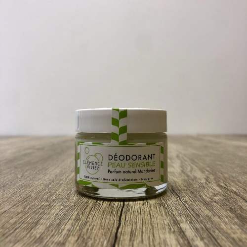Déodorant Peau sensible Mandarine – Clémence & Vivien
