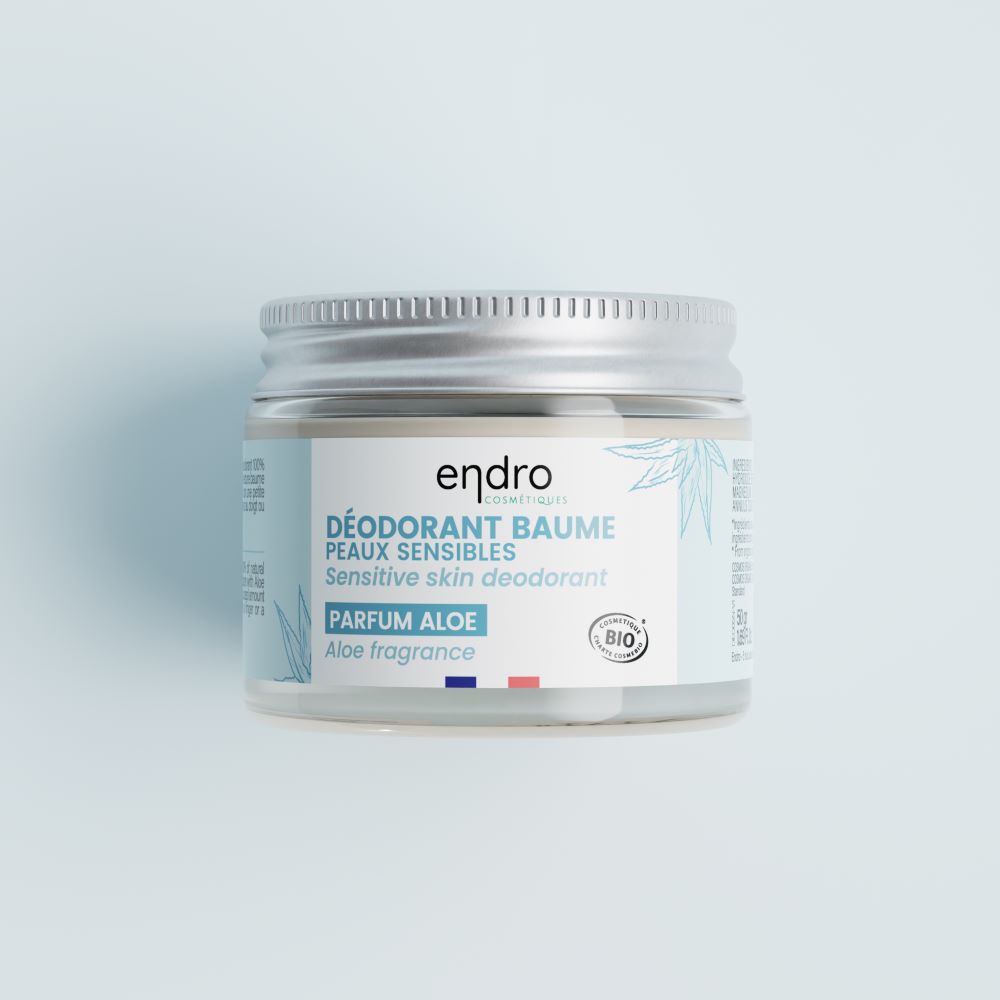 Déodorant Aloe vera & concombre – Peaux sensibles – Endro
