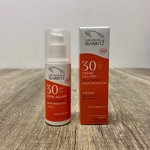 Crème solaire visage SPF30