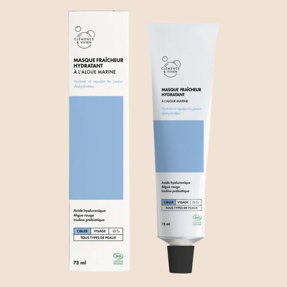 Masque fraîcheur hydratant – Clémence et Vivien