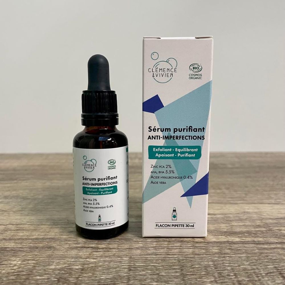 Sérum purifiant anti-imperfection – Clémence & Vivien